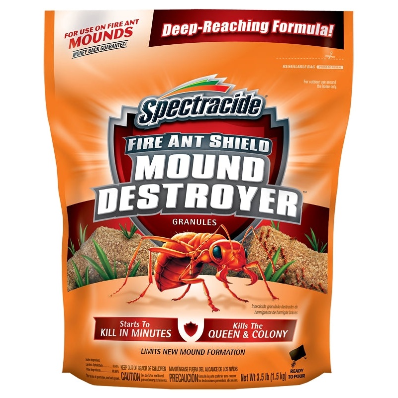 Spectracide HG-96470 Ant Killer, Solid, 3.5 lb Bag, Pack of 6