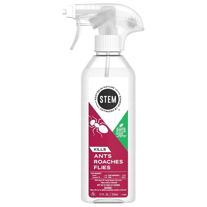 Stem 3278 Bug Killer, Spray Application, Indoor, Outdoor, 10 oz, Compositions: Geraniol, Lemongrass