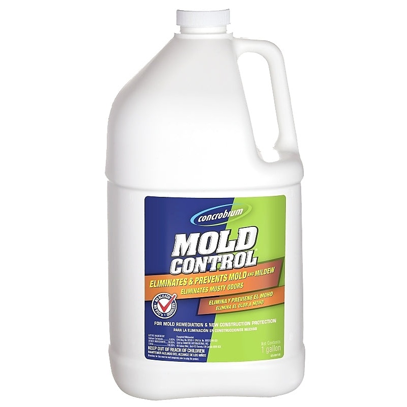 Concrobium 025-001 Mold Control, 1 gal, Liquid, Odorless, Clear