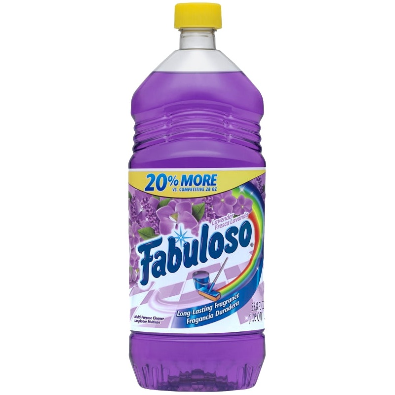 Fabuloso 153096 All-Purpose Cleaner, 33.8 oz, Liquid, Lavender, Purple