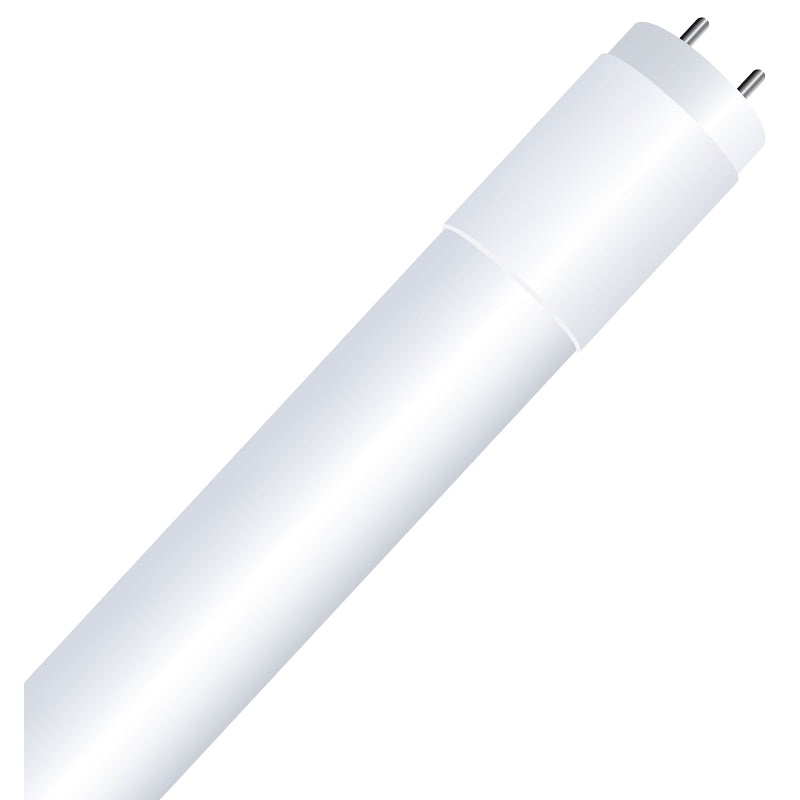 Feit Electric T48/830/LEDG2 LED Fluorescent Tube, Linear, T8, T12 Lamp, G13 Lamp Base, Frosted, Warm White Light, Pack of 4