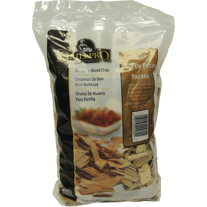 GrillPro 260 Series Smoking Chips, Pecan, Wood, 2 lb Bag