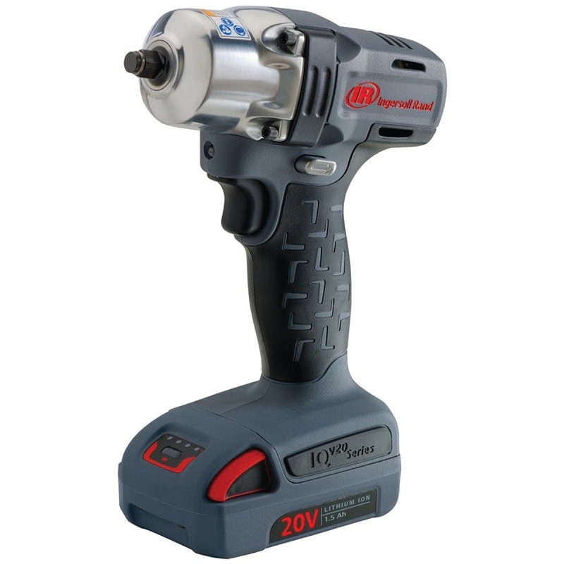 Ingersoll Rand W5130-K12 Impact Wrench Kit, Battery Included, 20 V, 2.5 Ah, 3/8 in Drive, Square Drive
