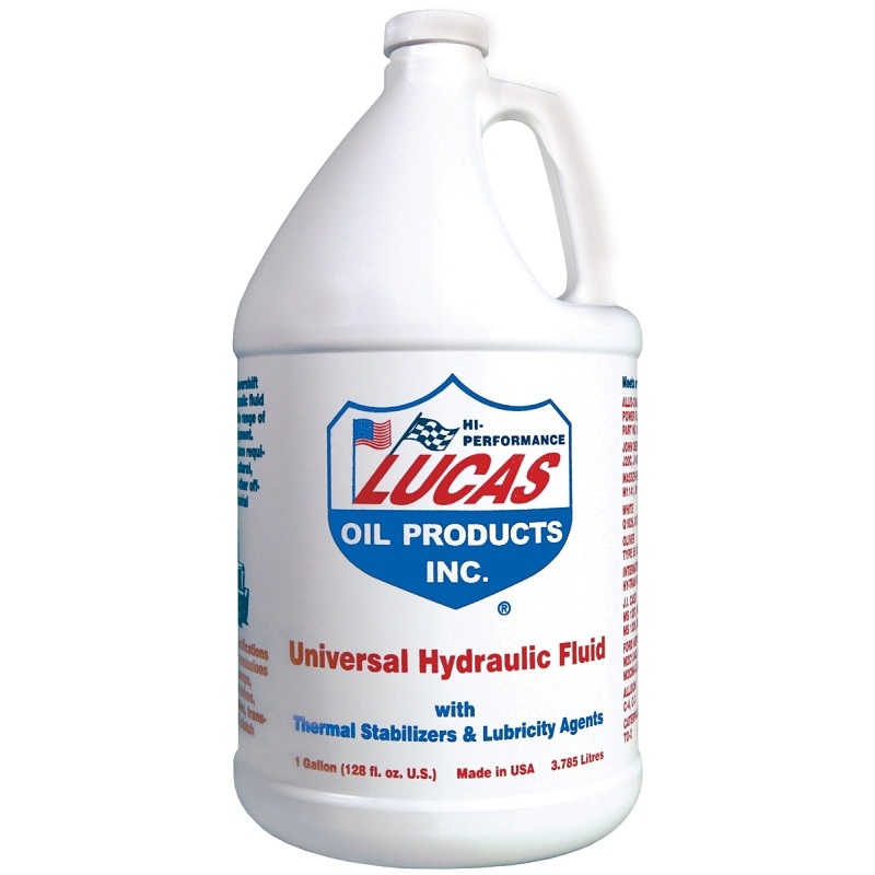 Lucas Oil 10017 Hydraulic and Transmission Fluid, 1 gal Bottle, Pack of 4