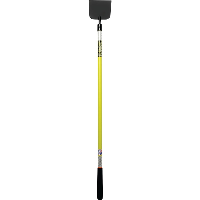 Structron S600 Series 49756 Scraper, Riveted Blade, 7 in W Blade, Steel Blade, Fiberglass Handle, 51 in L Handle