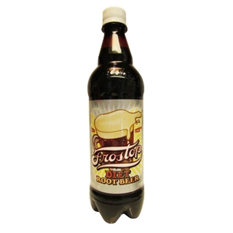 Frostop 512042 Diet Root Beer, Creamy Flavor, 24 oz Bottle, Pack of 24