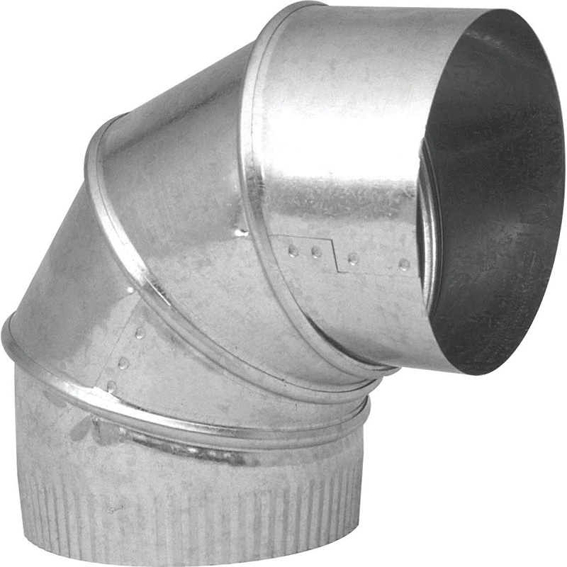 Imperial GV0305-C Adjustable Elbow, 9 in Connection, 26 Gauge, Steel