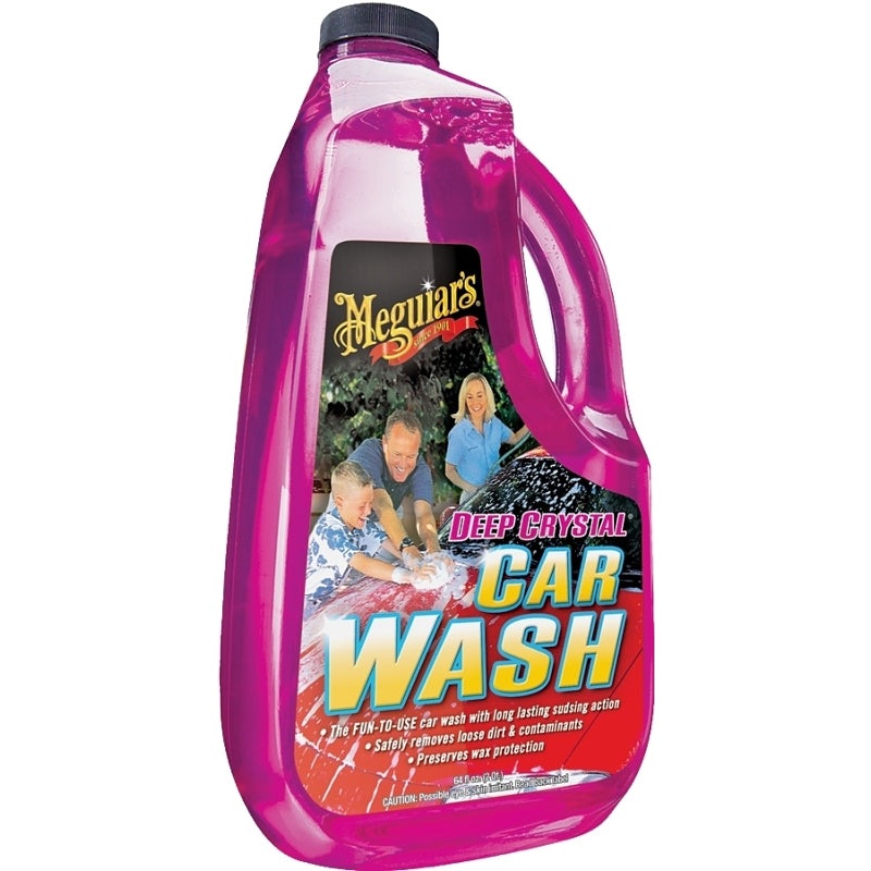 Meguiar’s G10464 Car Wash, 64 oz, Liquid, Pleasant