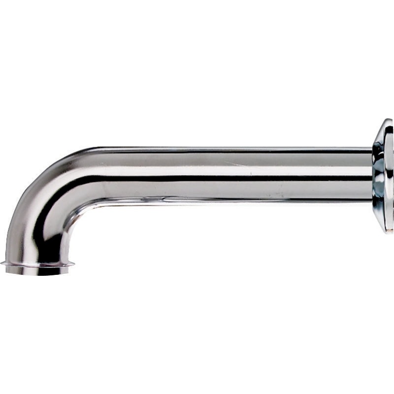 Plumb Pak PP20203 Wall Tube, 1-1/4 in, 7 in L, Brass, Chrome