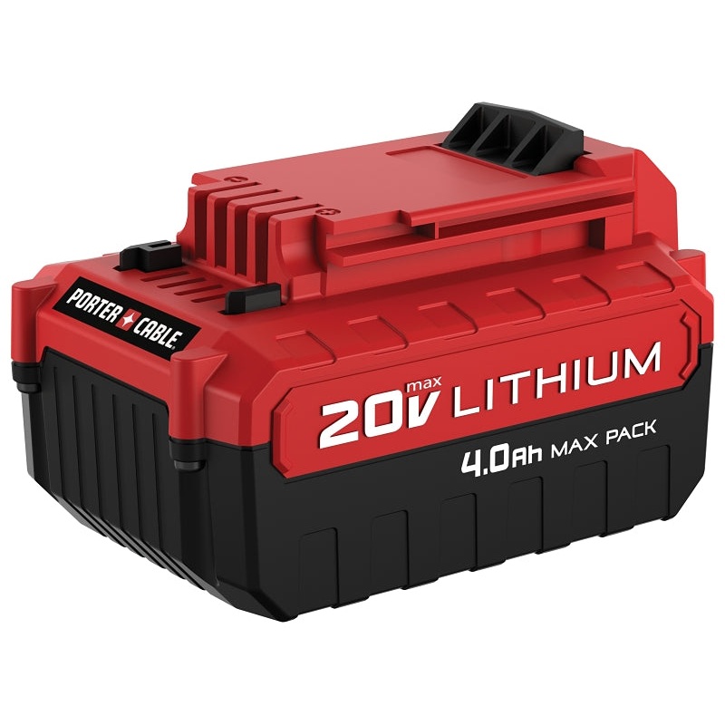 Porter-Cable PCC685L Rechargeable Battery Pack, 20 V Battery, 4 Ah, 1.5 hr Charging