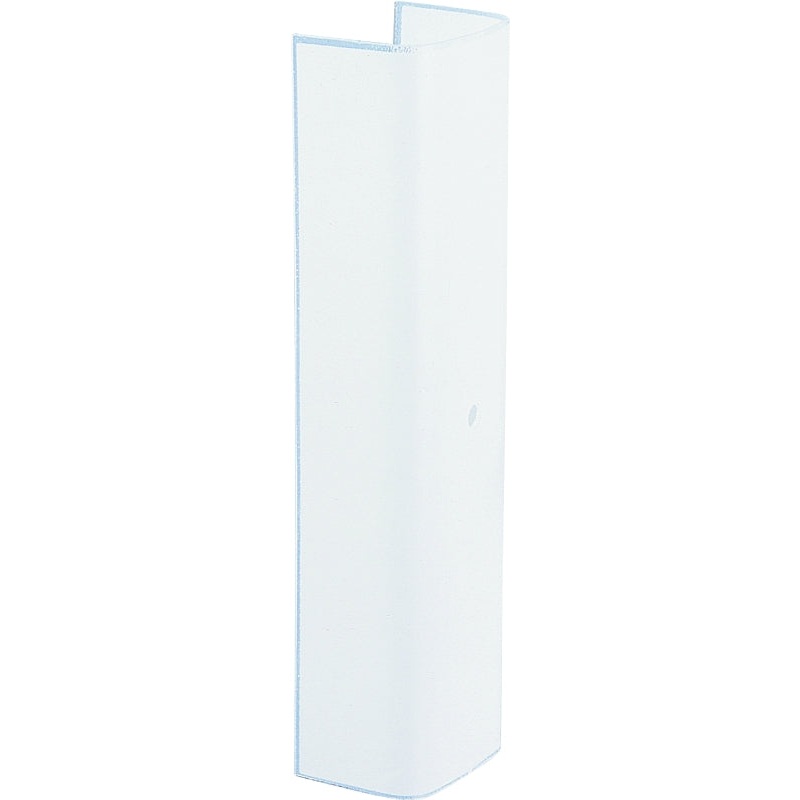 Westinghouse 8175900 Channel Shade, Rectangular, Glass, White, Pack of 6