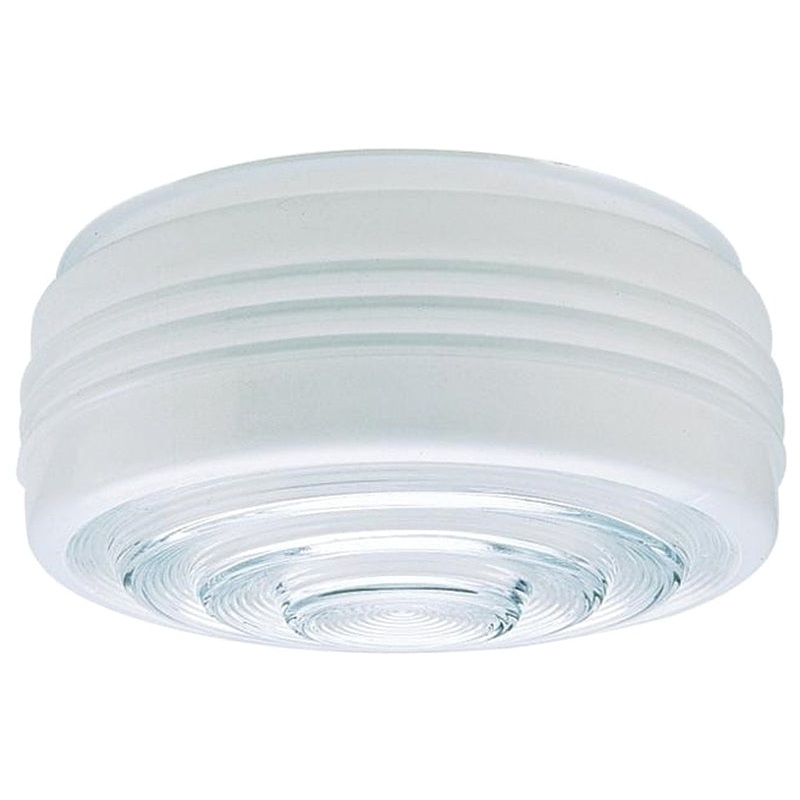 Westinghouse 8560600 Light Shade, 6-1/2 in Dia, Drum, Mushroom, Glass, White, Pack of 6