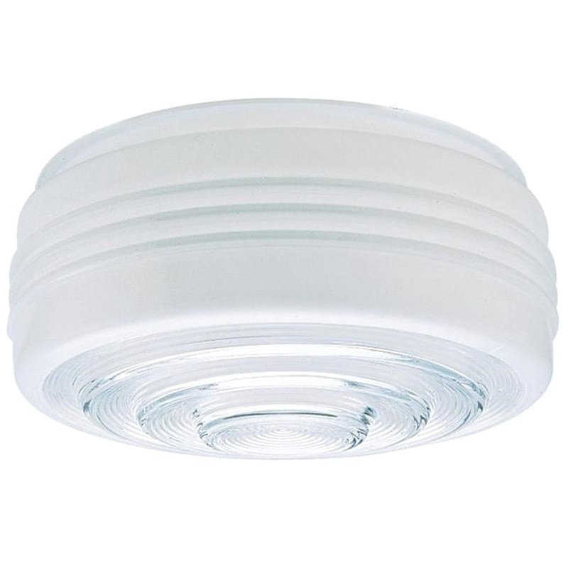 Westinghouse 8560800 Light Shade, 7-5/8 in Dia, Drum, Mushroom, Glass, White, Pack of 6