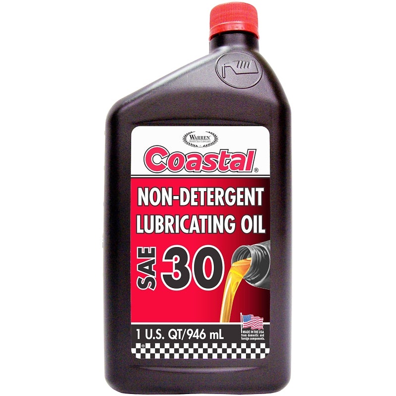 Coastal 39701 Motor Oil, 30W, 1 qt, Pack of 12