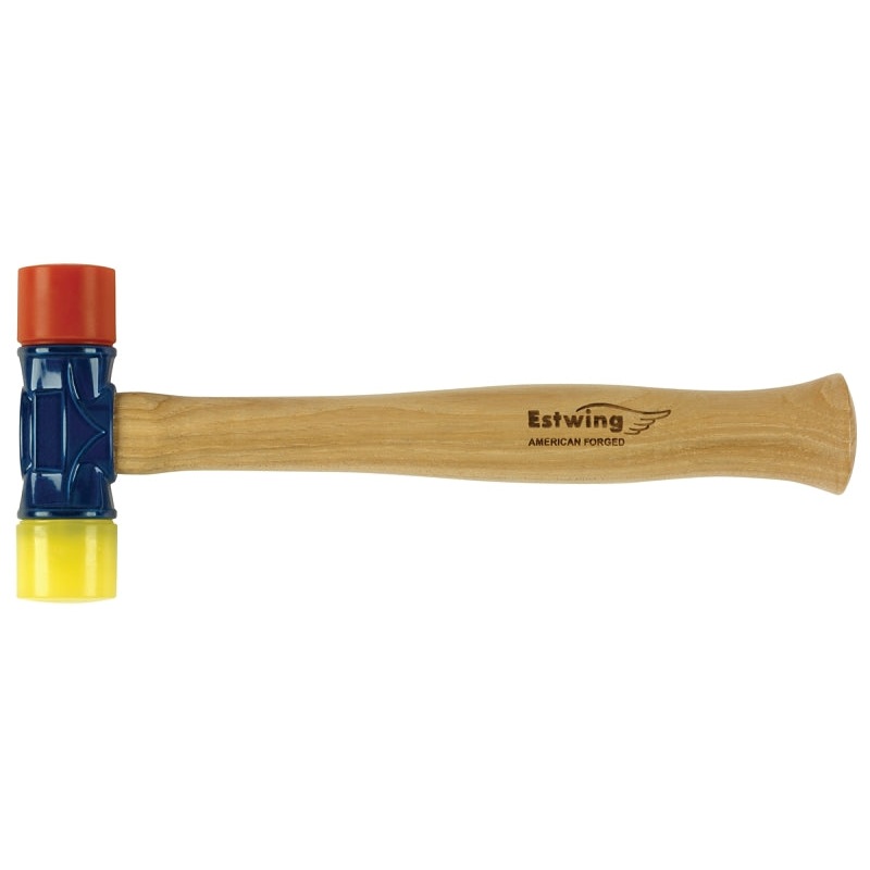 Estwing DFH-12 Mallet, 12 oz Head, Double-Striking Head, Steel Head, 12 in OAL