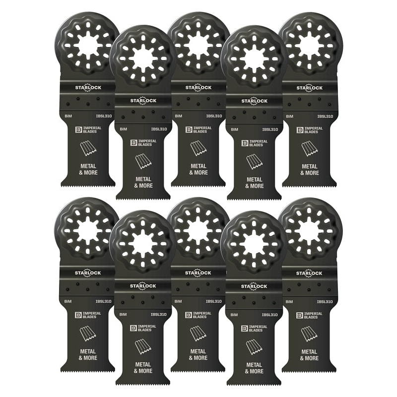 Imperial Blades Starlock IBSL310-10 Standard Blade, 21 TPI, Bi-Metal, 10/PK