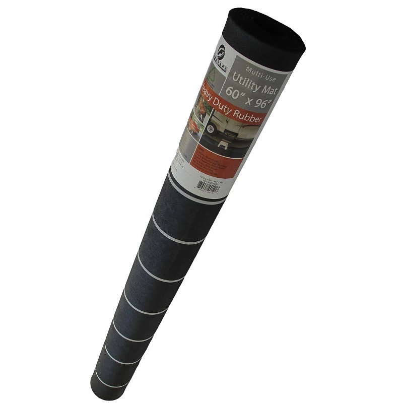 MAT RUBBER UTILITY 60X96X1/4IN