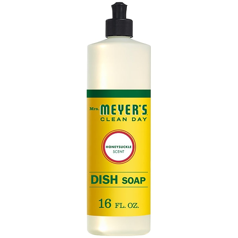 Mrs. Meyer’s 17423 Dish Soap, 16 oz, Liquid, Colorless