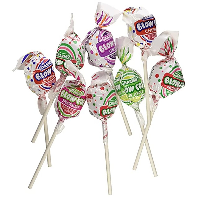 Charms Blow Pop 3869 Assorted Lollipop, 65 oz, Pack of 100