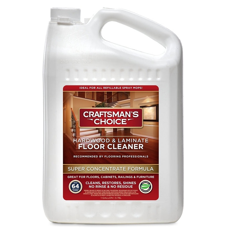 Craftsman’s Choice 70001 Floor Cleaner, 1 gal Jug, Liquid, Milky, Pack of 4