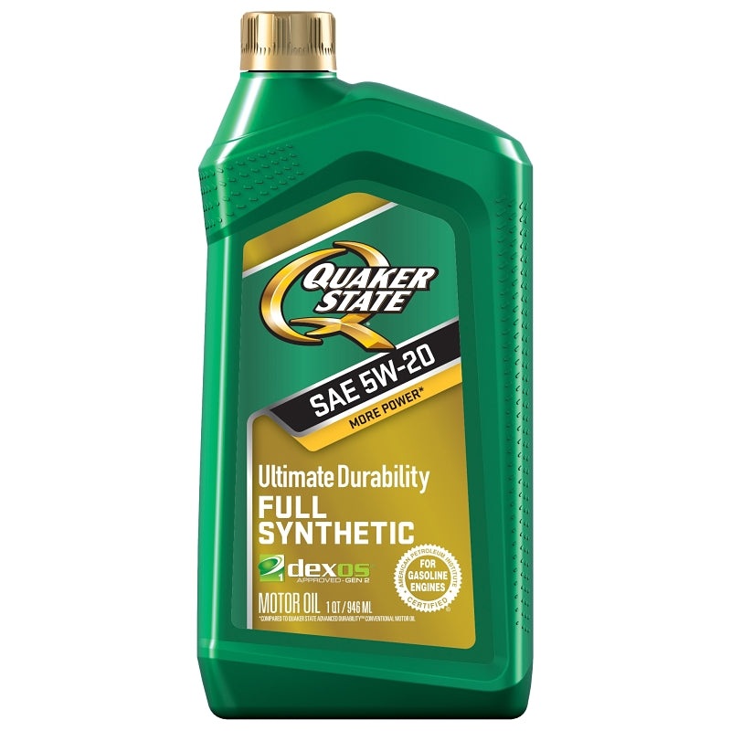 Quaker State 550046211/5500367 Motor Oil, 5W-20, 1 qt, Pack of 6