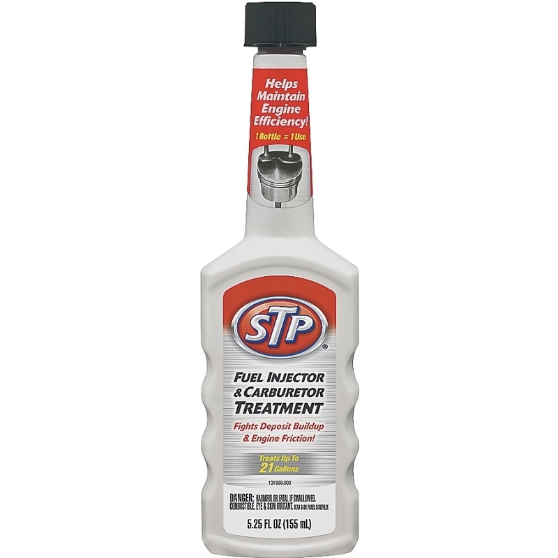 STP 78571 Fuel Injector Treatment Straw, 5.25 oz Bottle