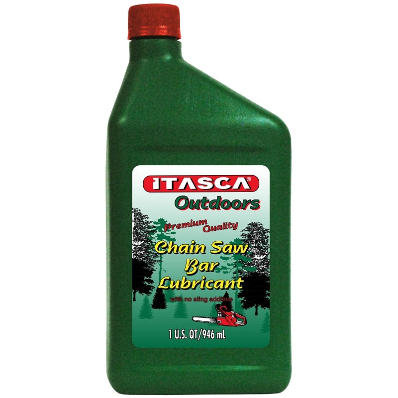Warren 702278 Bar and Chain Oil, Clear, 425 deg F Flash, 1 qt, Pack of 12