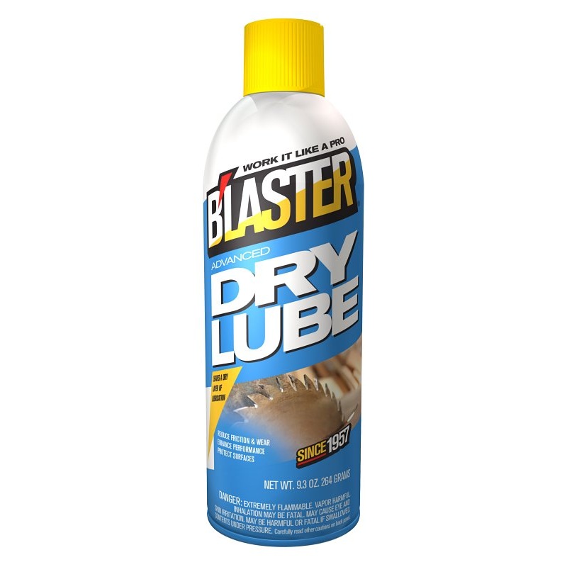 B’laster 16-TDL Lubricant, Advanced, Petroleum Base, Hazy White, 9.3 oz Aerosol Can, Liquid