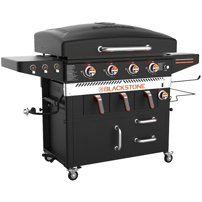 Blackstone 1923 Griddle and Airfryer Combo, Propane, 4-Burner