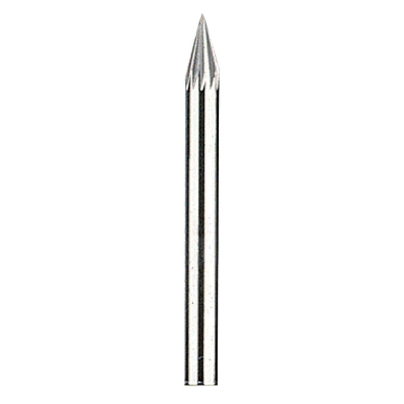 Dremel 9909 Cutter, 1-1/2 in L, 1/8 in Dia Shank, Tungsten Carbide