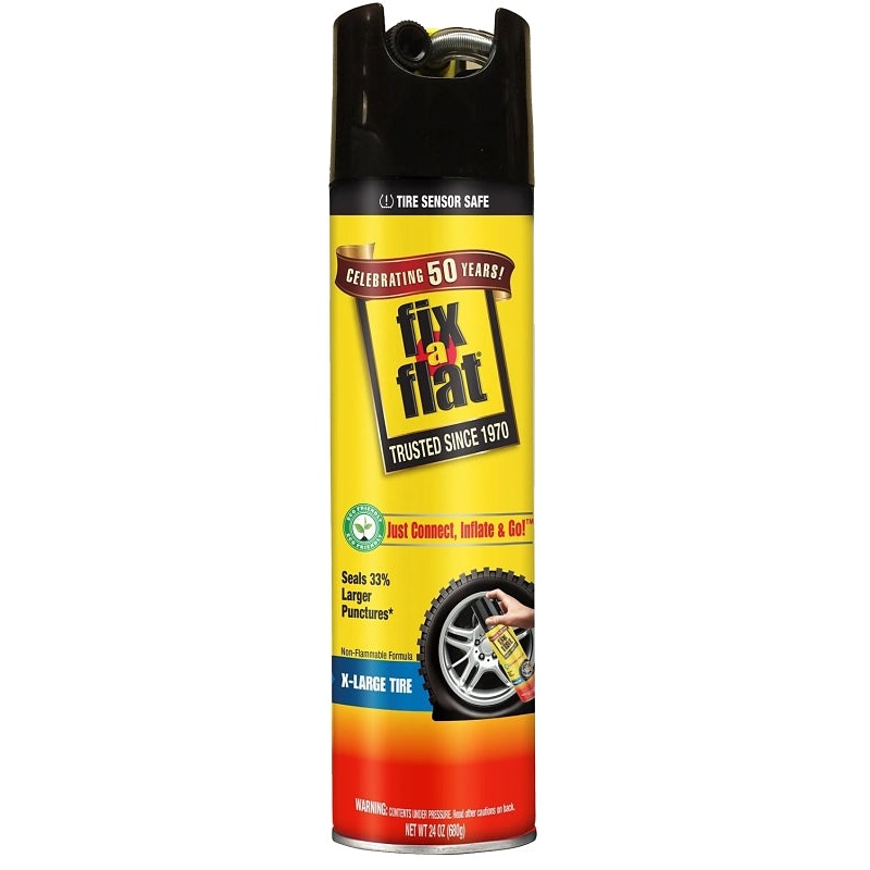 Fix-a-Flat S60369 Tire Repair Inflator, 1-Piece