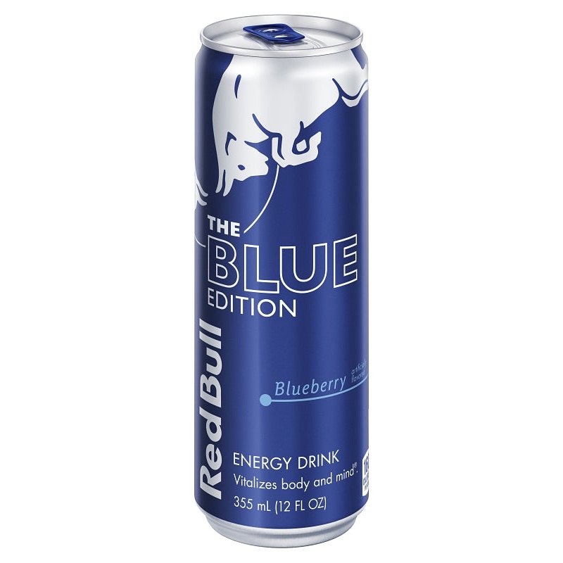 Red Bull 611269182460 Energy Drink, Blueberry, 12 oz Can, Pack of 24