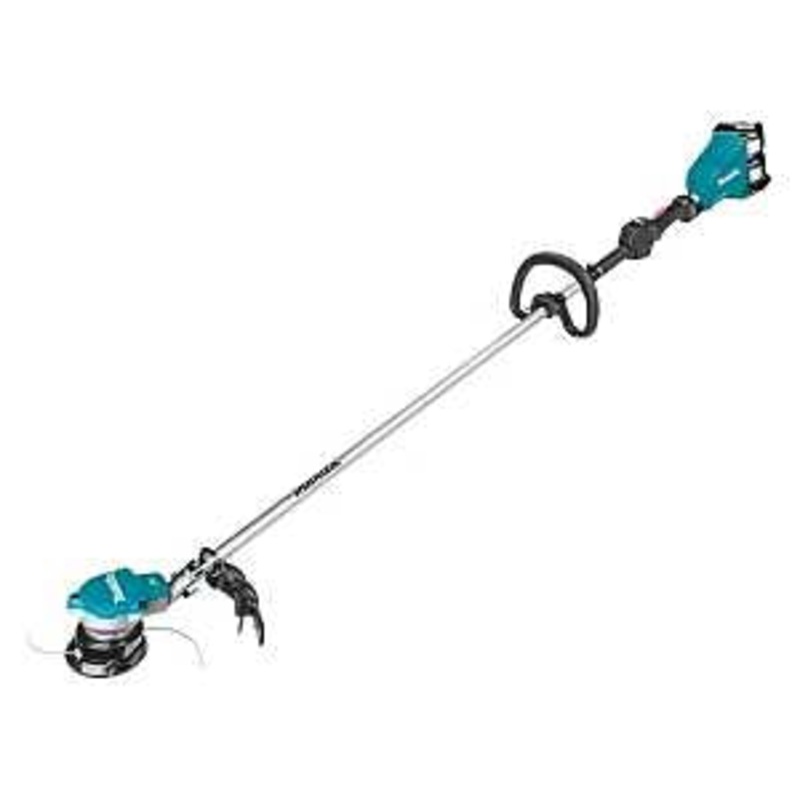 Makita XRU15PT String Trimmer Kit, Battery Included, 5 Ah, 18 V, Lithium-Ion, 3 -Speed, 0.08 in Dia Line