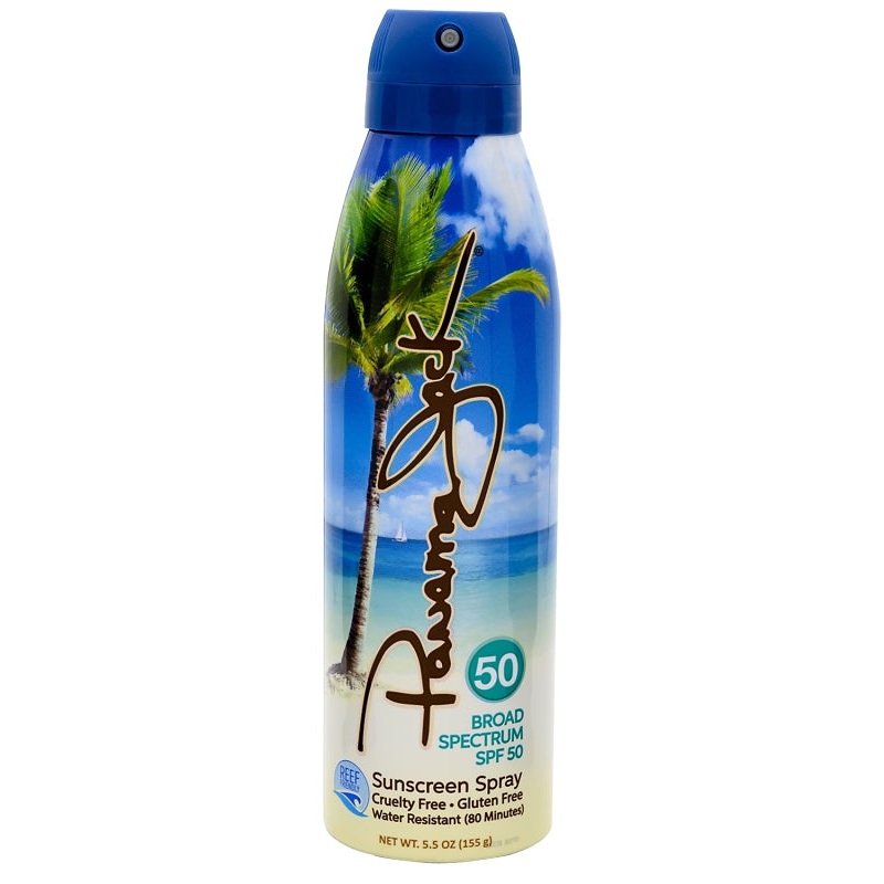 Panama Jack 4150 Series Continuous Spray Sunscreen, 5.5 oz Bottle, 50 SPF, Pack of 12