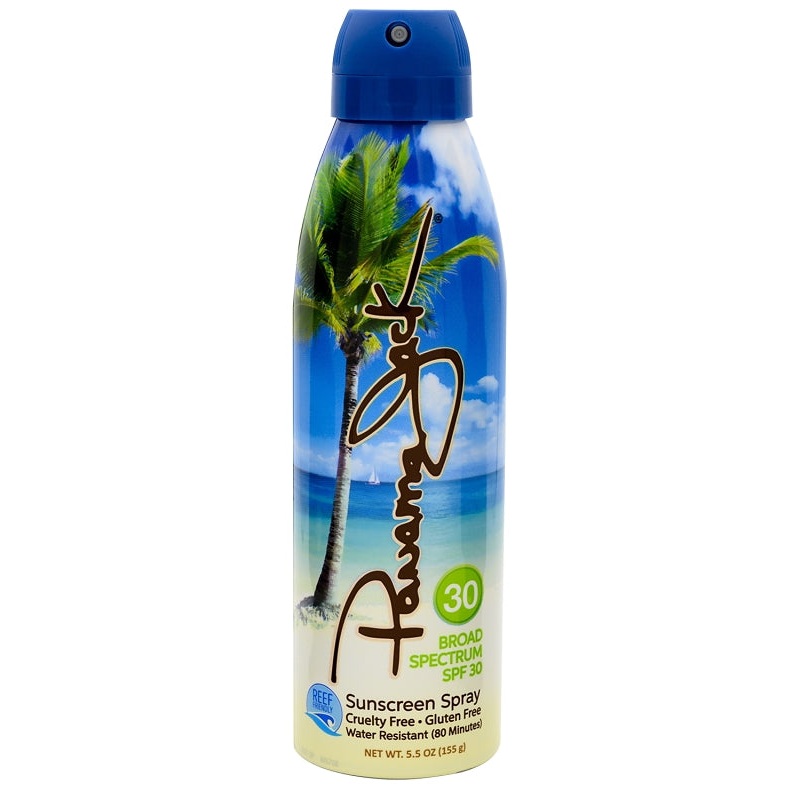 Panama Jack 4230 Series Continuous Spray Sport Sunscreen, 5.5 oz Bottle, 30 SPF, Pack of 12