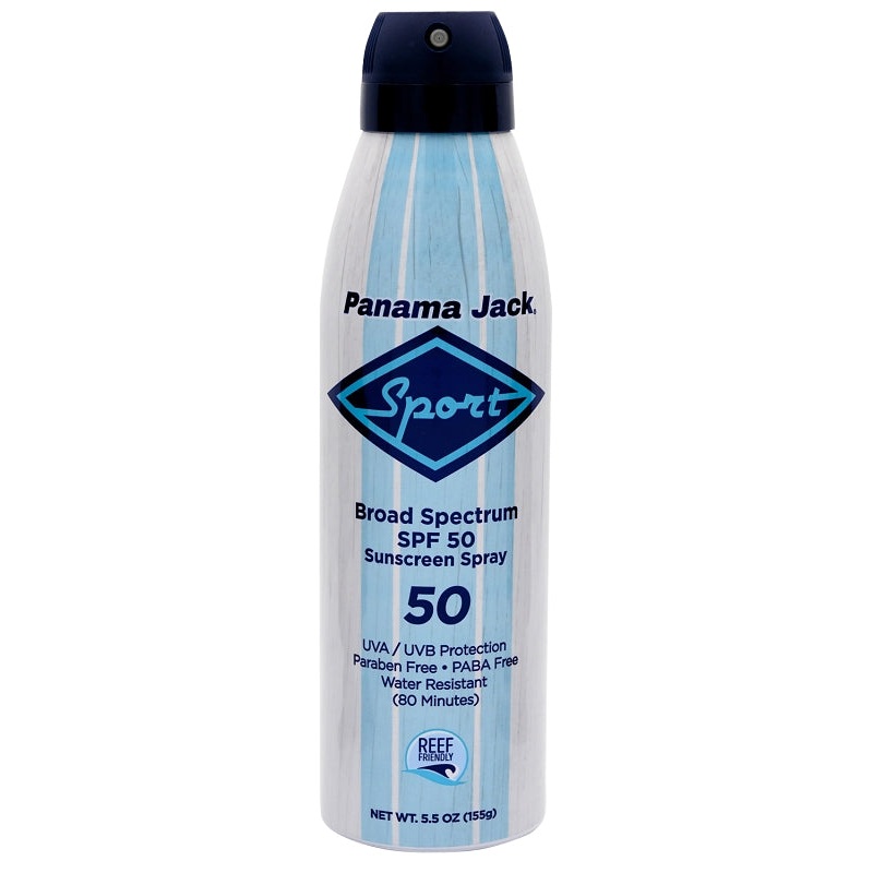 Panama Jack 4250 Series Continuous Spray Sport Sunscreen, 5.5 oz Bottle, Pack of 12