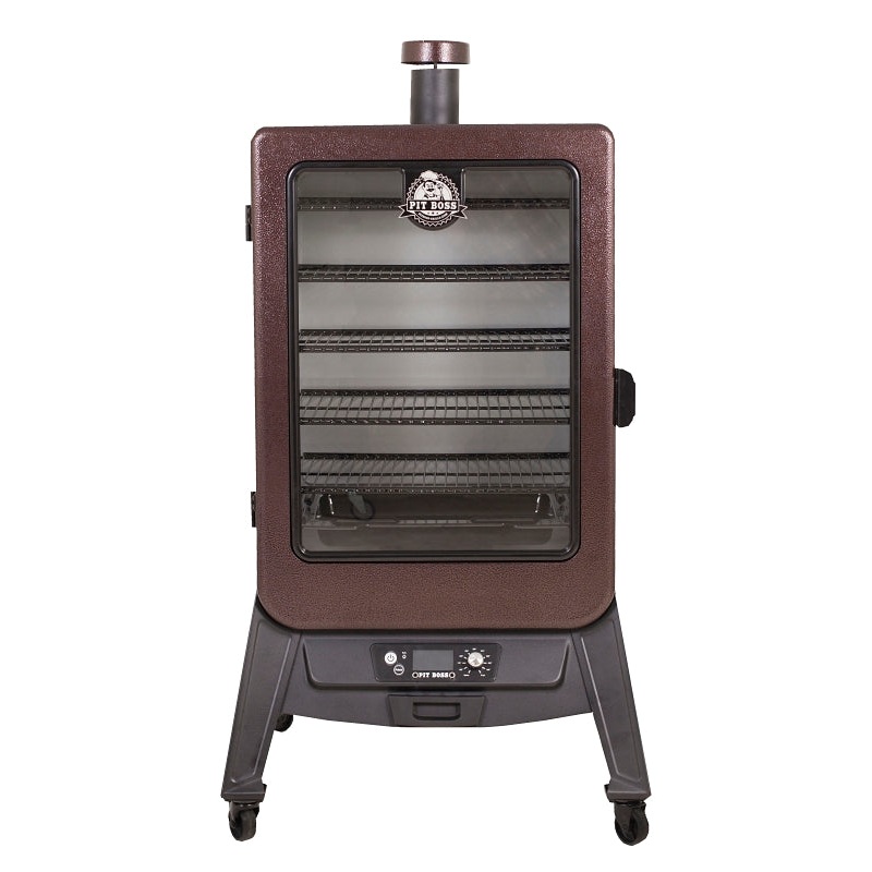 Pit Boss 5 Series 77550 Wood Pellet Vertical Smoker, 1657 sq-in Total Cooking, 20,700 Btu