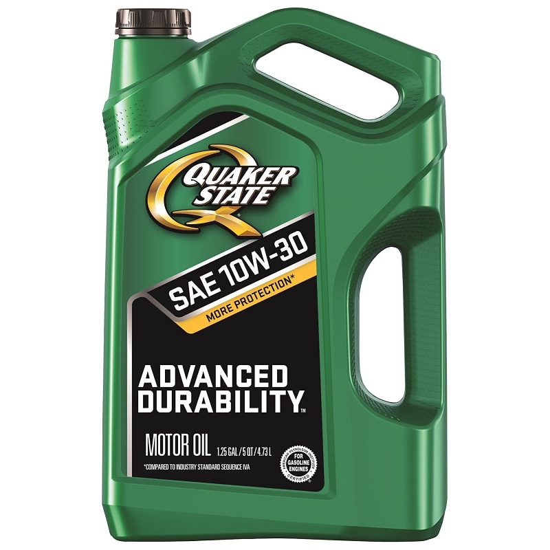 Quaker State QS-10W30 5QT Motor Oil, 10W-30, 5 qt, Pack of 3