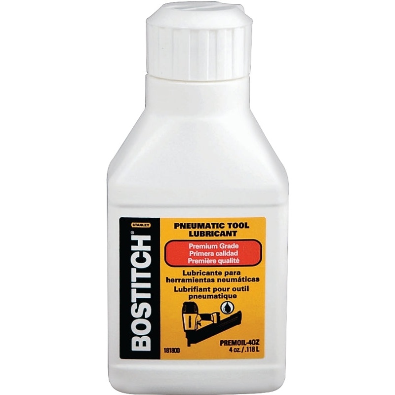 Bostitch PREMOIL-4OZ Pneumatic Tool Lubricant, 4 oz Bottle, Pack of 12