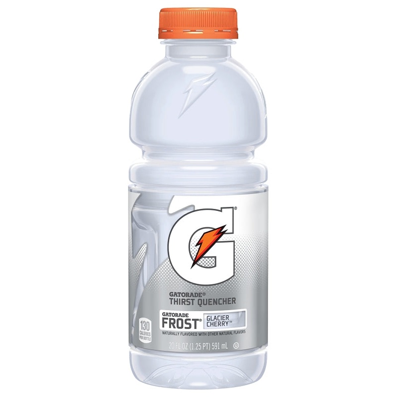 Gatorade 4214 Thirst Quencher, Glacier Cherry Flavor, 20 oz Bottle, Pack of 24