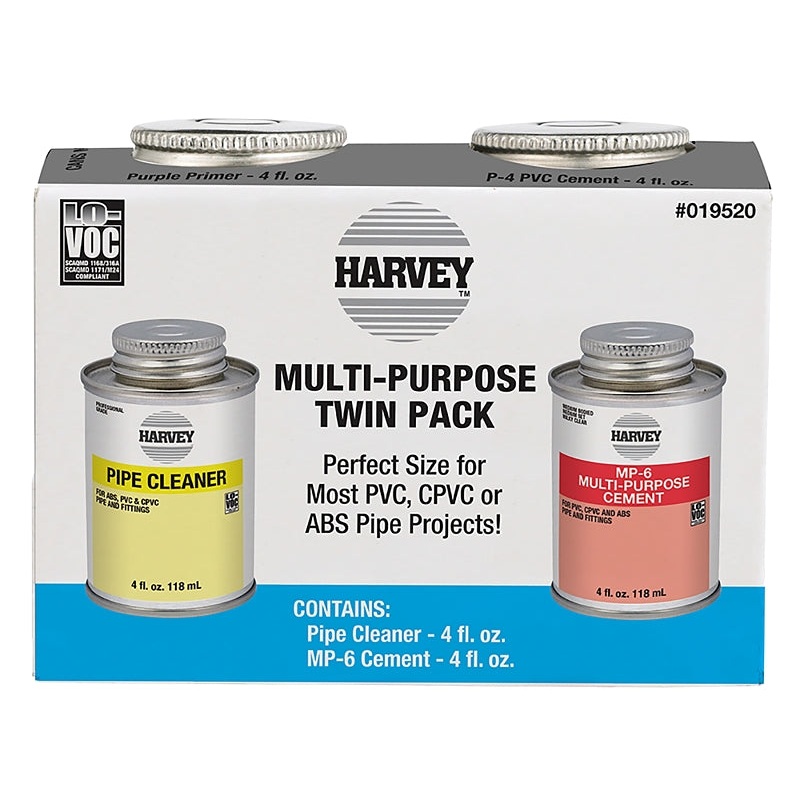 Harvey 019520 All-Purpose Pipe Cleaner, Liquid, Clear, 4 oz Box