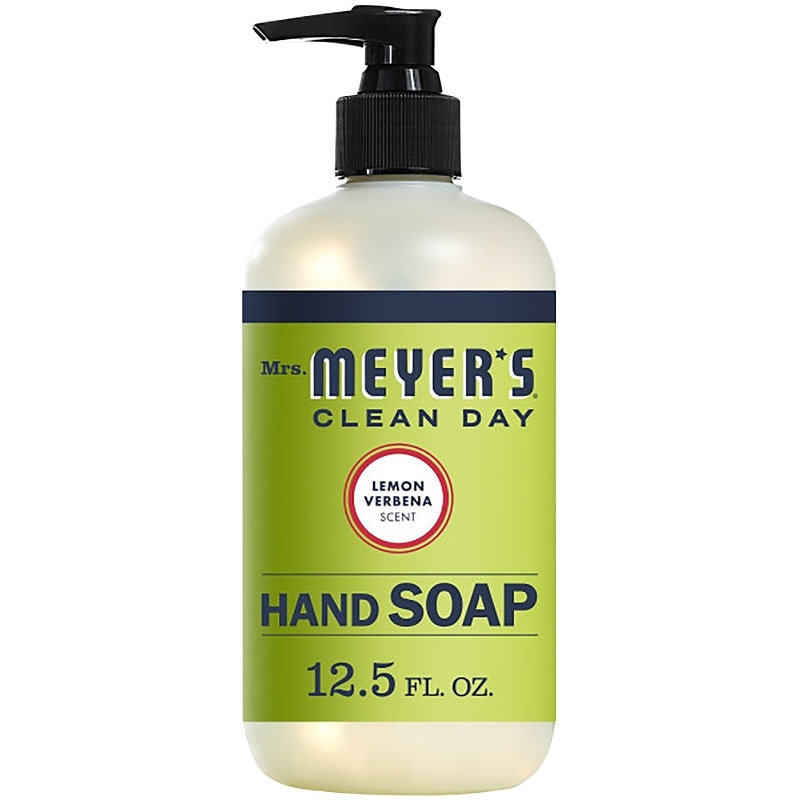 Mrs. Meyer’s 12104 Hand Soap, Liquid, Lemon Verbena, 12.5 oz Bottle