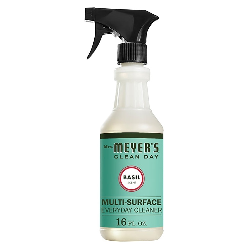 Mrs. Meyer’s 14441 Countertop Spray, 16 oz, Liquid, Basil