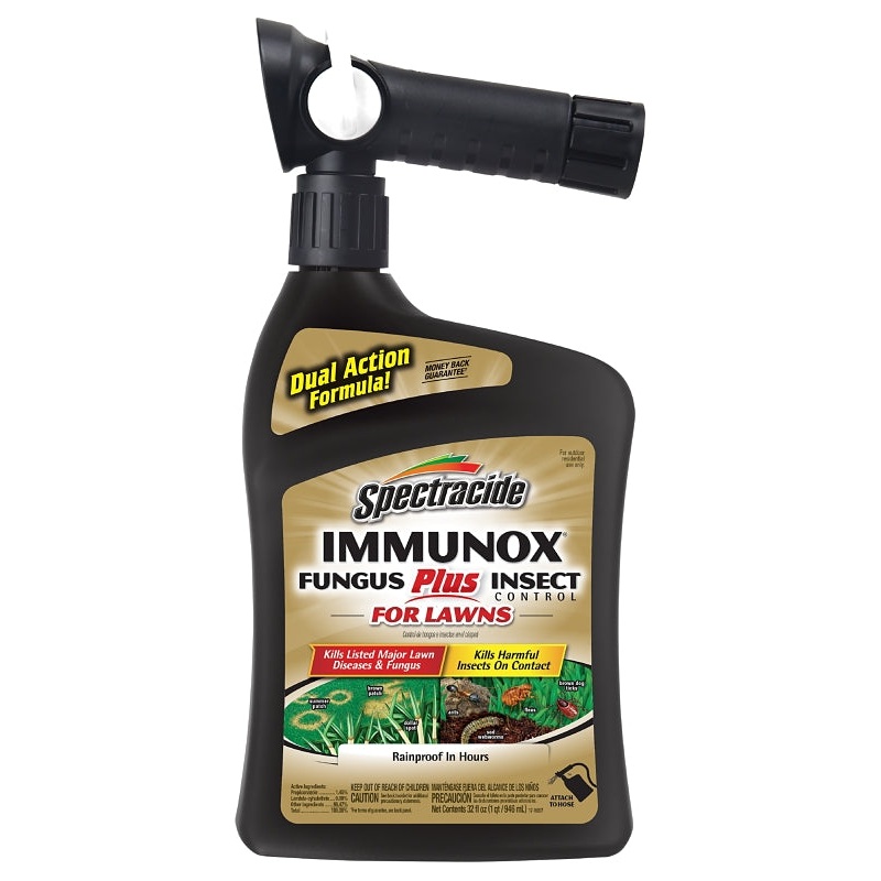Spectracide 96187 Fungicide, Liquid, Odorless, Clear/Light Yellow, 32 oz