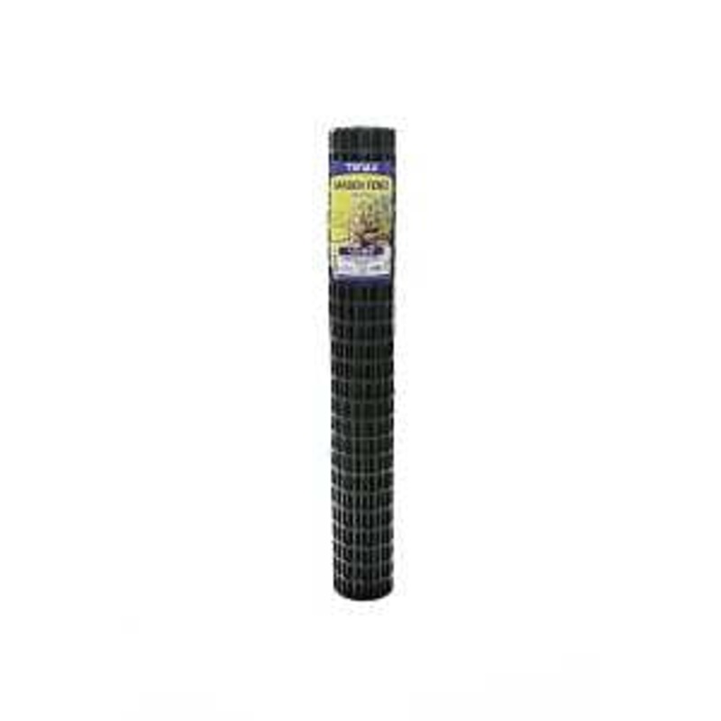 Tenax 2A140093 Garden Fence, 50 ft L, 4 ft H, 2 x 2 in Mesh, Polyethylene, Green