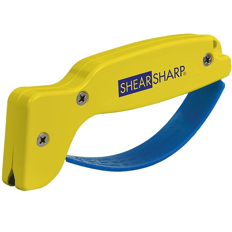 Accusharp 002E Scissors Sharpener, Diamond-Honed Tungsten Carbide Abrasive
