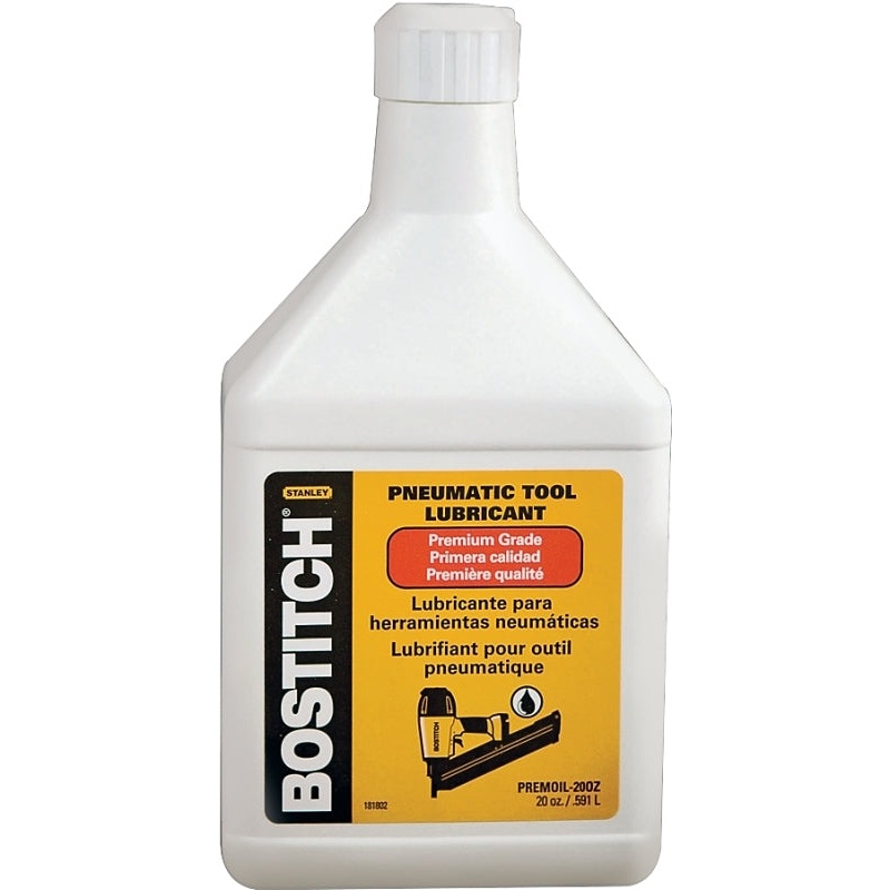 Bostitch PREMOIL-20OZ Pneumatic Tool Lubricant, 20, 20 oz Bottle, Pack of 6