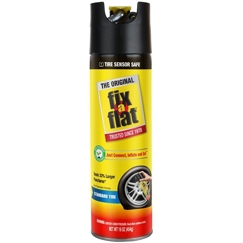 Fix-a-Flat S60420 Tire Repair Inflator, 16 oz, Can, Characteristic
