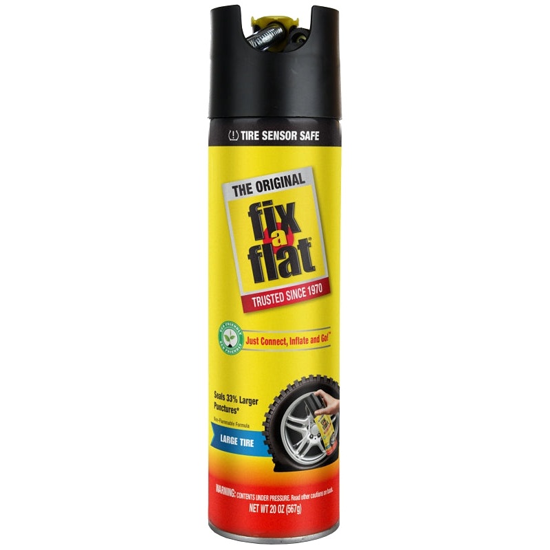 Fix-a-Flat S60430 Tire Repair Inflator, 20 oz, Can, Characteristic