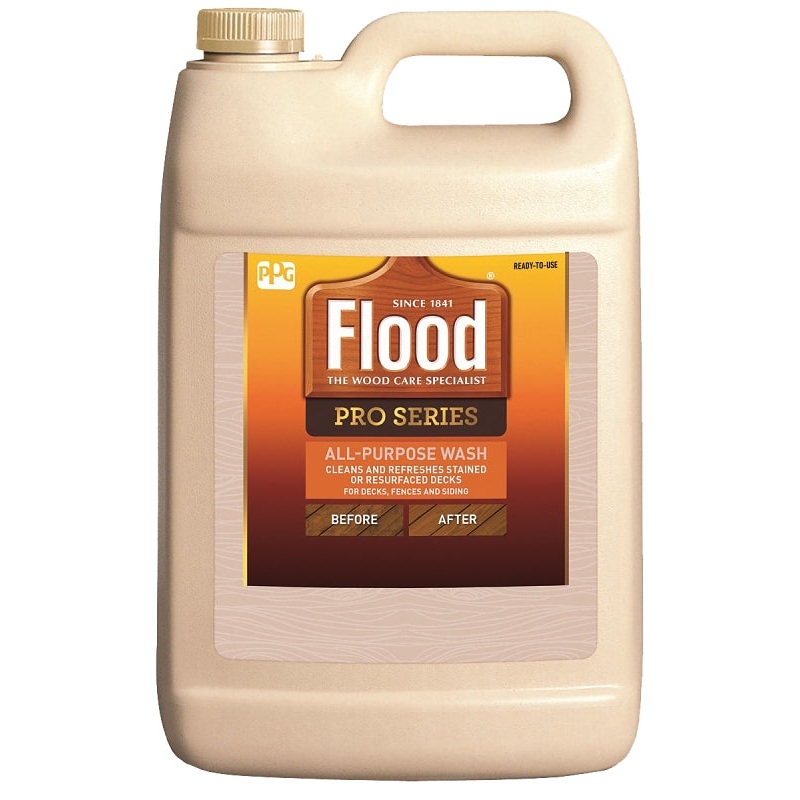 PPG FLD53-01 All-Purpose Deck Wash, 1 gal Can, Liquid, Faint, Blue, Pack of 4